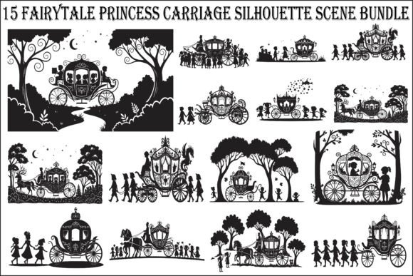 Download Fairytale Princess Carriage Bundle - Fairytale princess Collection