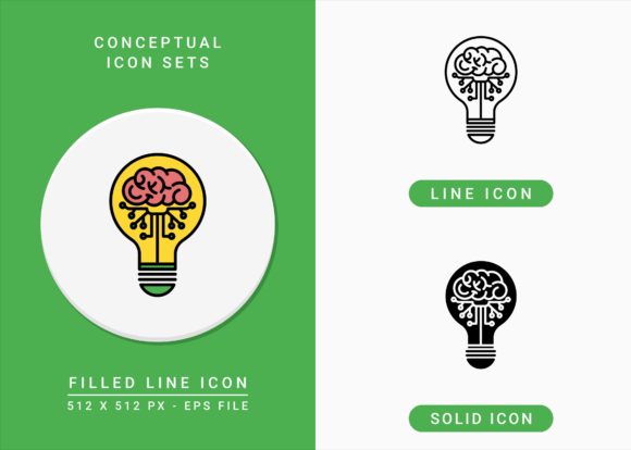 Download Conceptual Icons Set - Conceptual Collection
