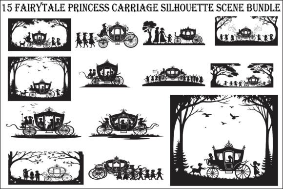 Download Fairytale Princess Carriage Bundle - Fairytale princess Collection